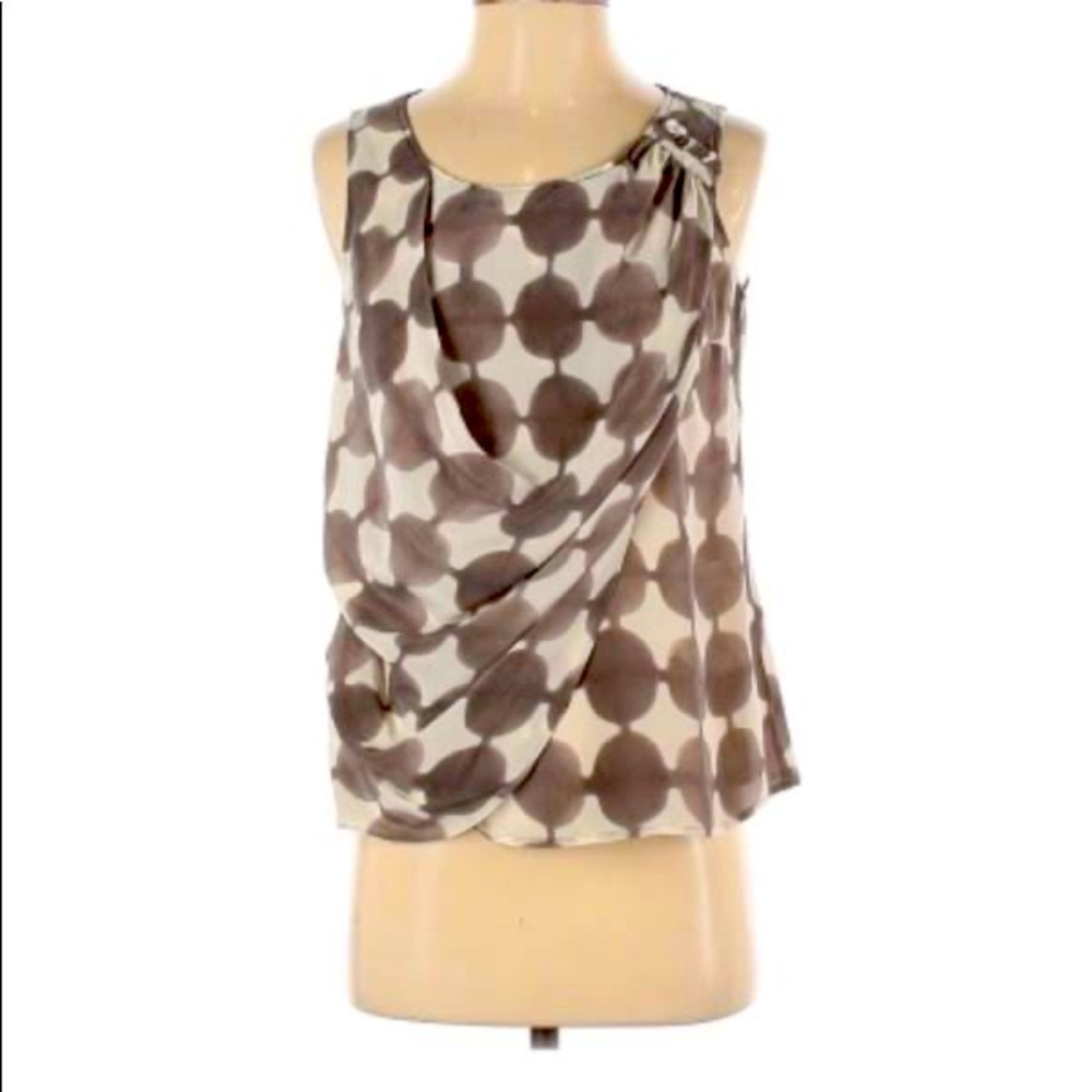 Maeve silk tank top (Anthropologie)